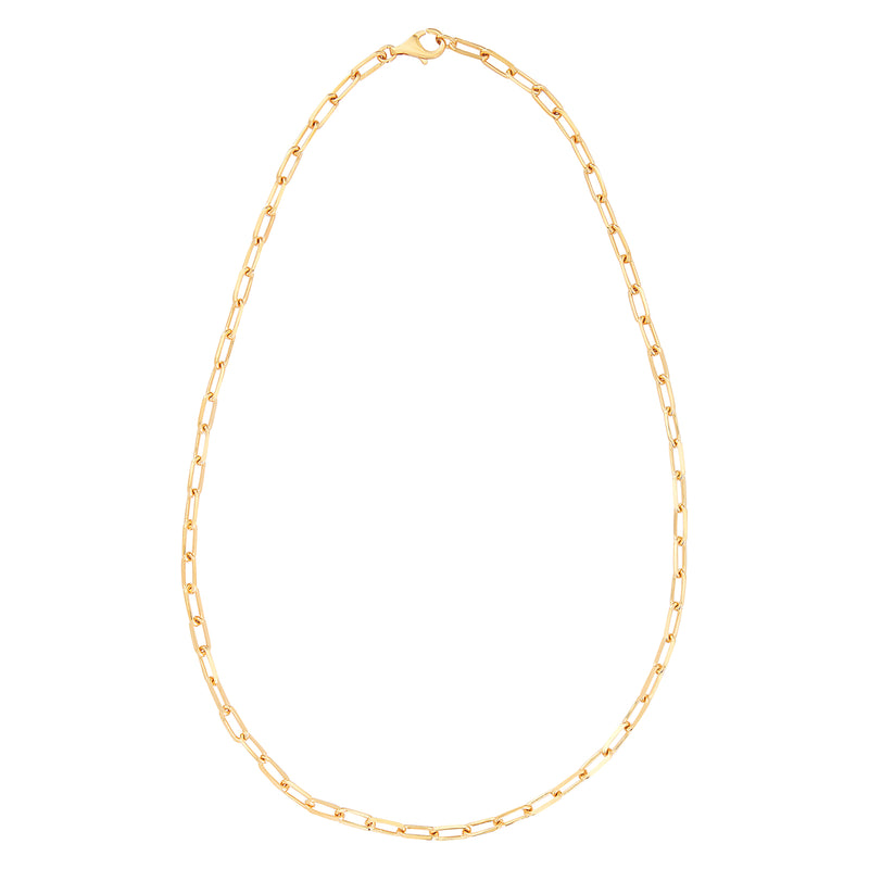 Gold Long Chain Necklace