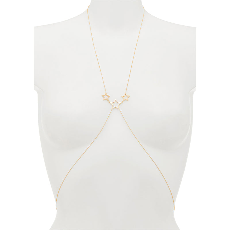 Gold Star Body Chain