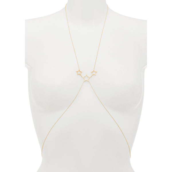 Rose Gold Star Body Chain