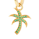 Palm Charm Hoops