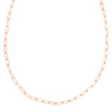 Rose Gold Long Chain Necklace