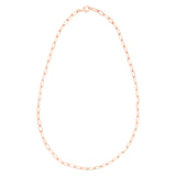 Rose Gold Long Chain Necklace