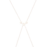 Rose Gold Star Body Chain