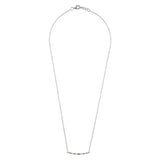 Silver Rainbow Curve Necklace